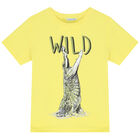 Boys Yellow & Green Crocodile Shorts Set, 2, hi-res