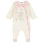 Baby Girls Ivory & Pink Leopard Babygrow Gift Set, 1, hi-res