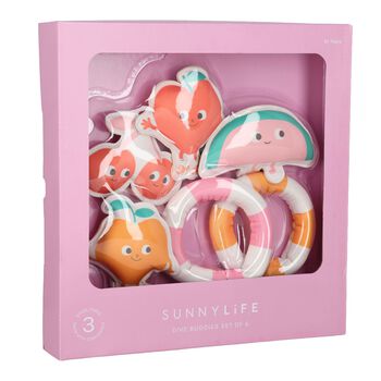 Girls Pink Fruit Dive Buddie Toys Set