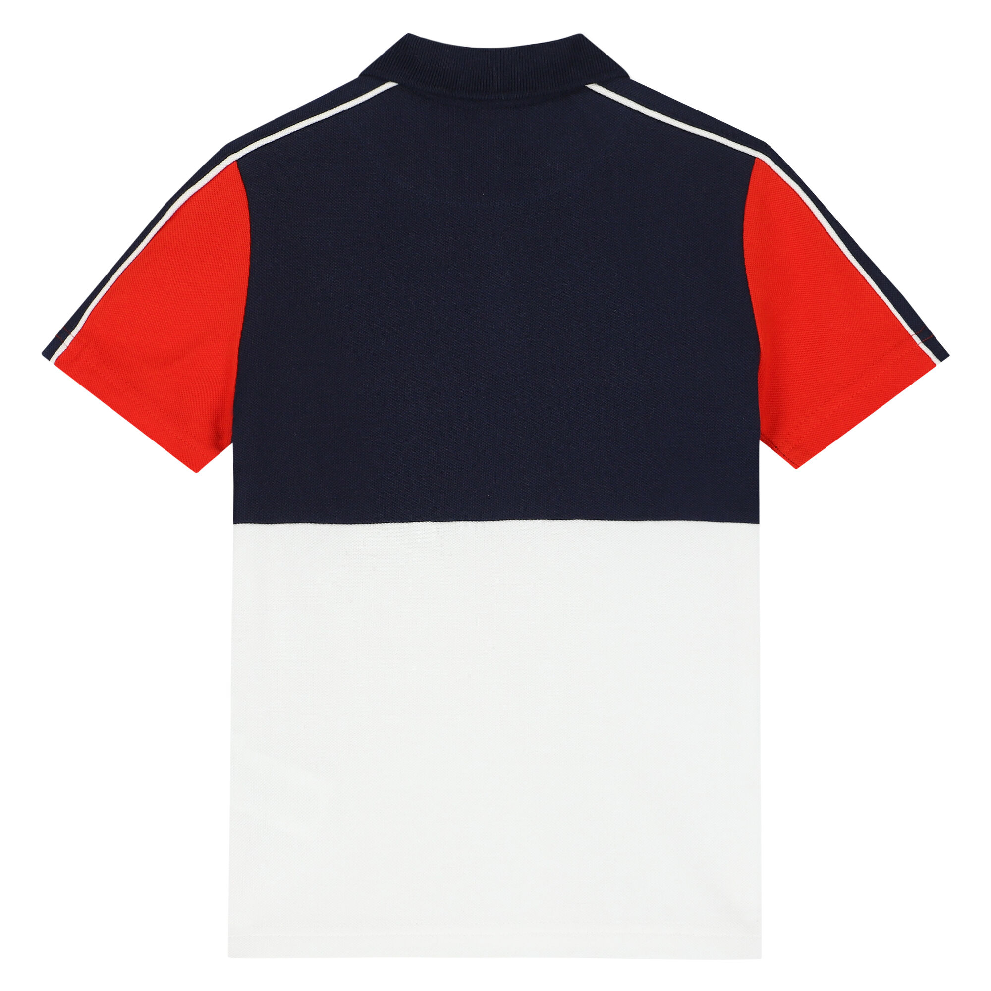 BOSS Boys Red, White & Black Logo Polo Shirt | Junior