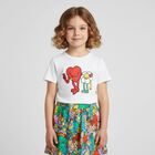 Girls Multi-Coloured Planet Earth & Friends Skirt, 1, hi-res