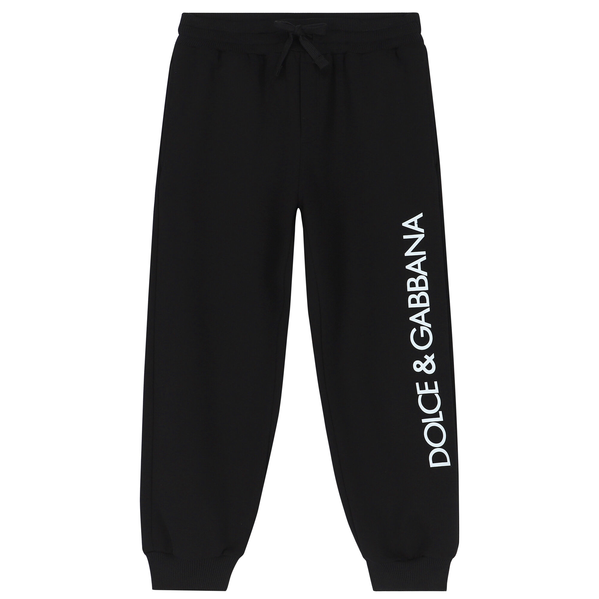 Dolce Gabbana Black Logo Joggers Junior Couture Bahrain