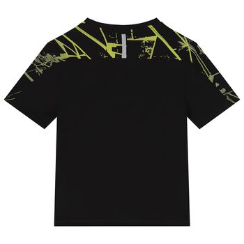 Boys Black Logo T-Shirt