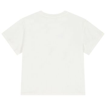 Ivory Tiger Logo T-Shirt