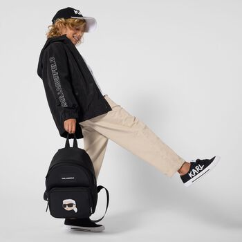 Black Ikonik Karl Backpack