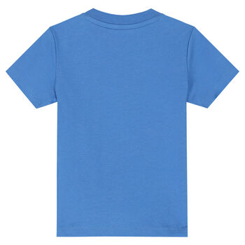 Younger Boys Blue Polo Bear T-Shirt