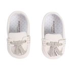 Baby Boys Ivory Moccasins, 2, hi-res