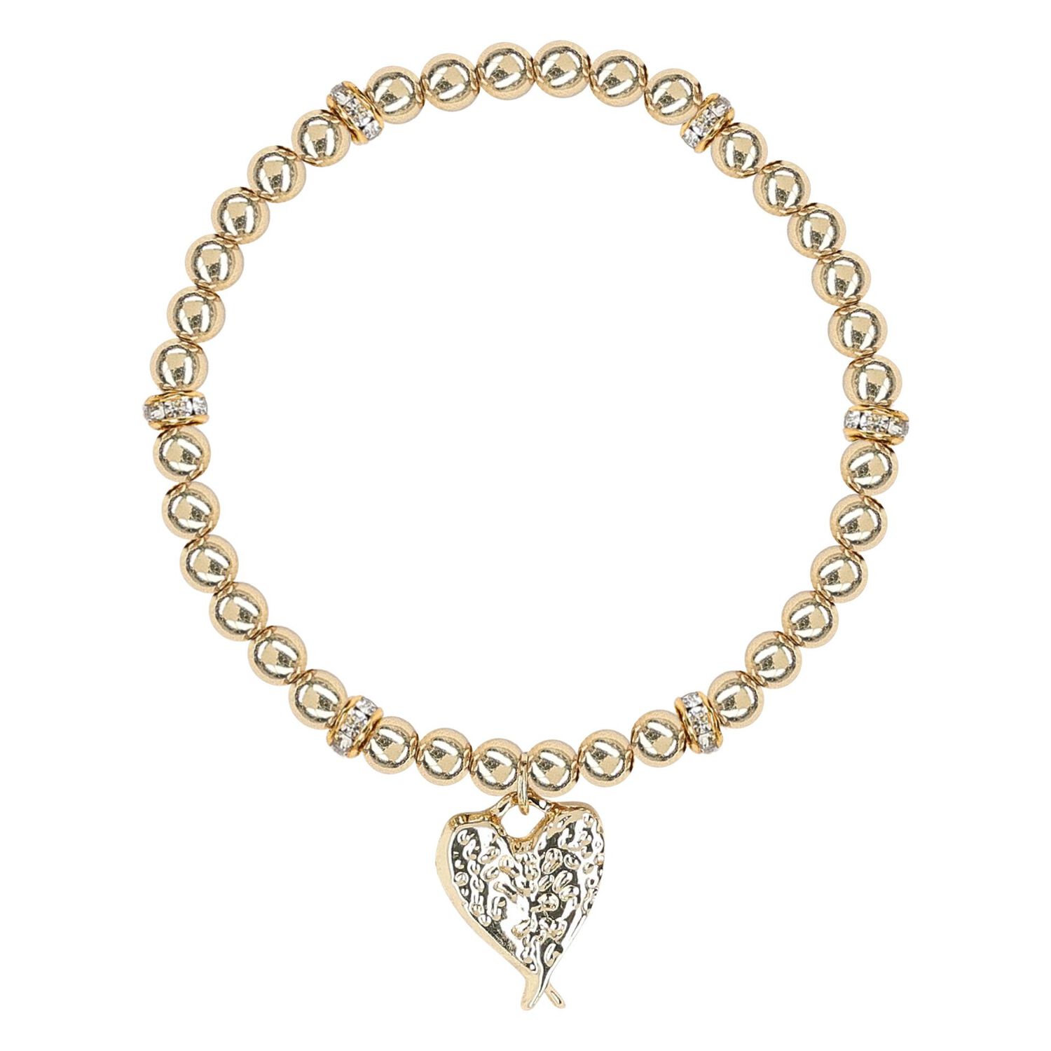 Girls Pink & Gold Bracelets ( 4-Pack ), 1, hi-res image number null