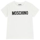 تيشيرت بالشعار باللون الابيض , 1, hi-res