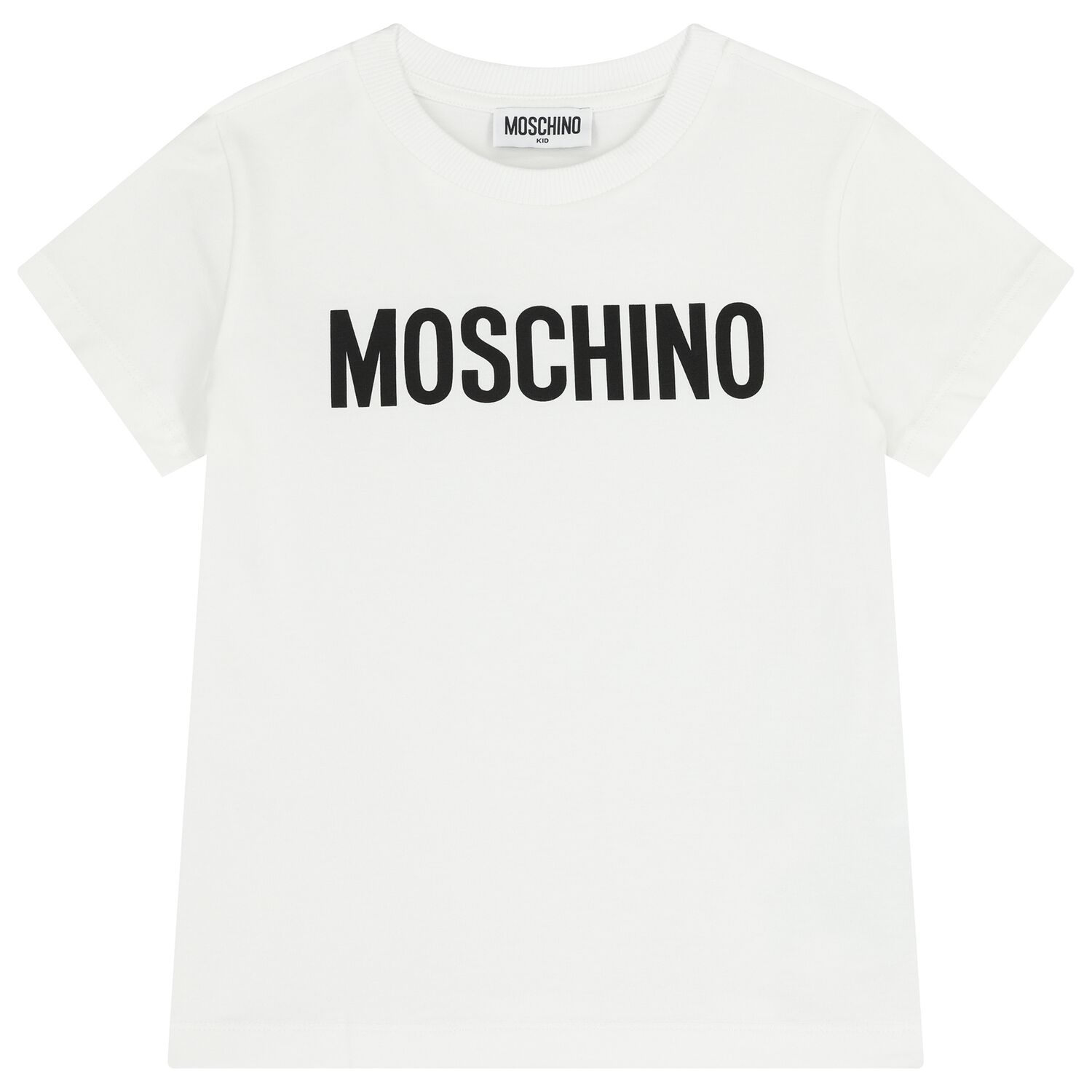 تيشيرت بالشعار باللون الابيض , 1, hi-res