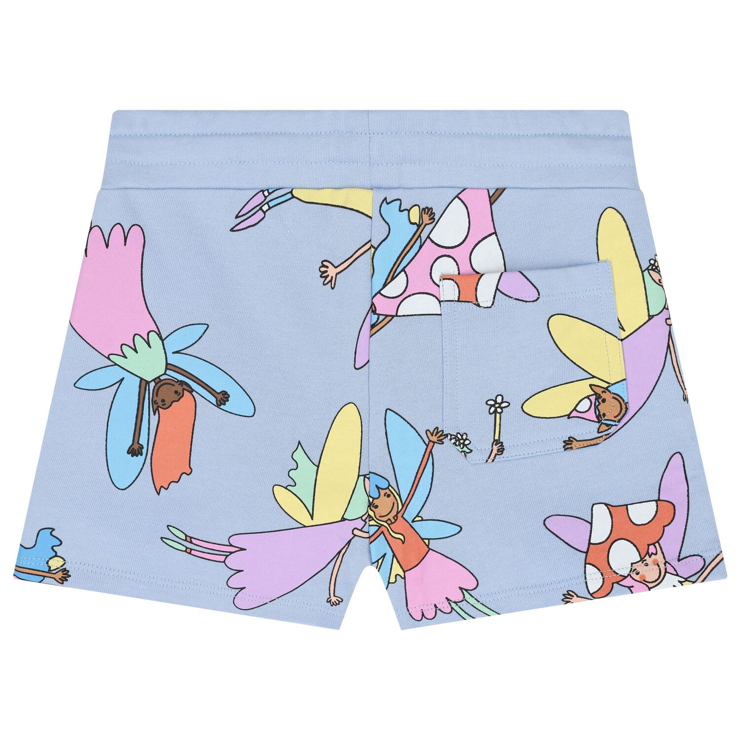Girls Blue Fairy Shorts, 1, hi-res image number null