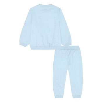 Younger Blue Teddy Bear Logo Tracksuit