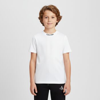Boys Black Logo Joggers