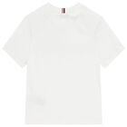 Boys White Logo T-Shirt, 1, hi-res