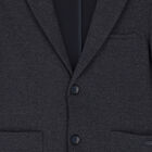 Boys Navy Blue Blazer, 1, hi-res