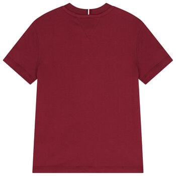 Boys Red Logo T-Shirt