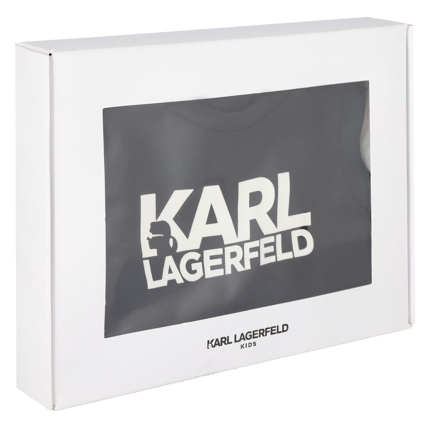 طقم رومبير أولاد بالشعار باللون الأسود, 1, hi-res