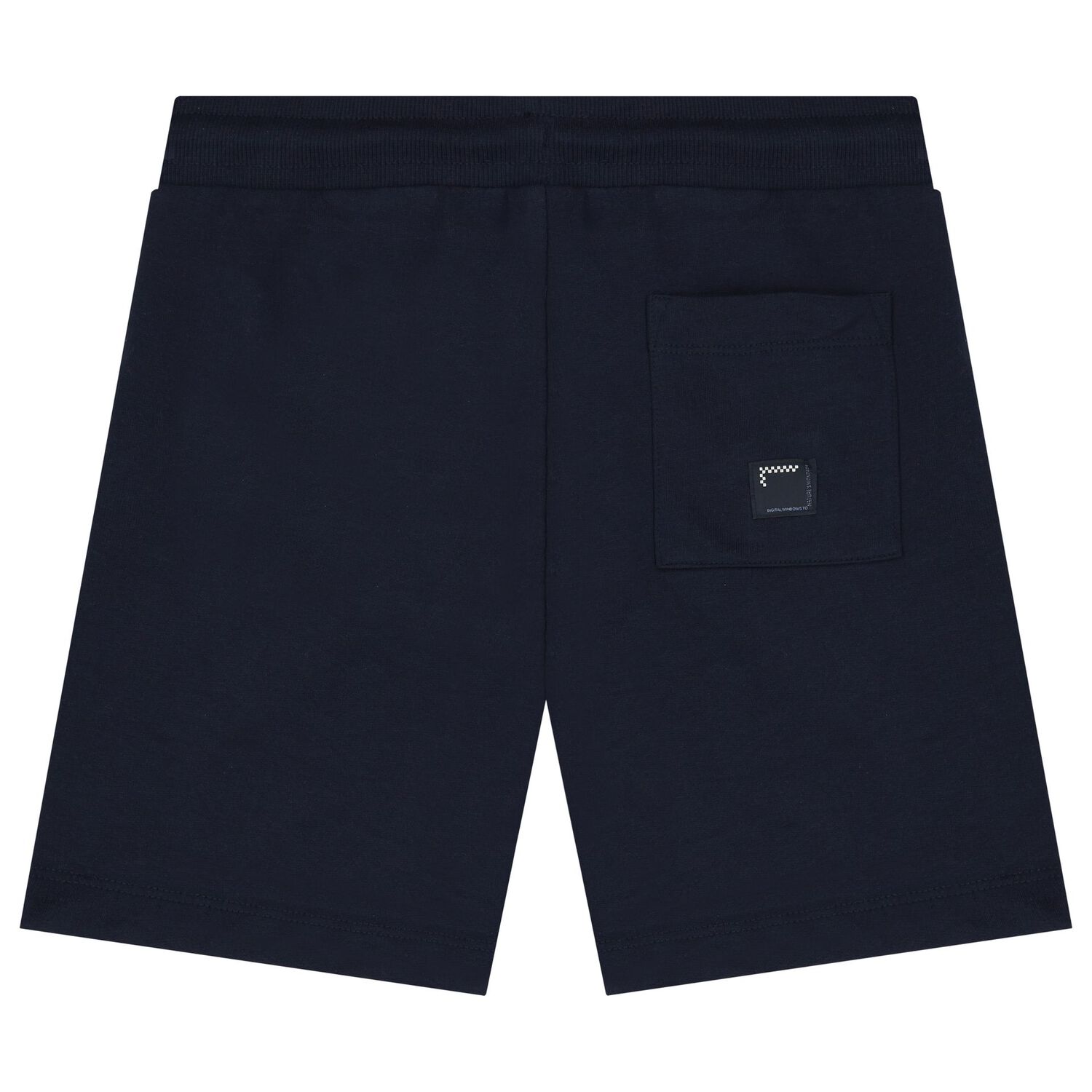 Boys White & Navy Blue Shorts Set, 2, hi-res