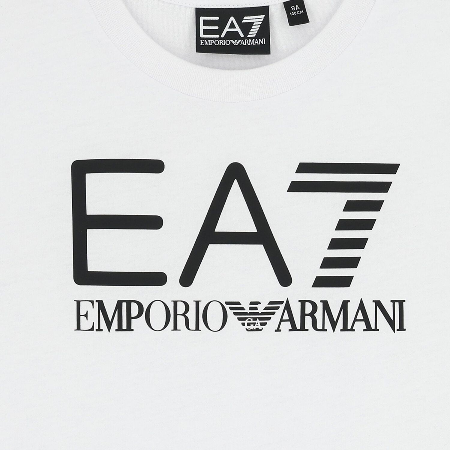 Boys White & Black Logo Shorts Set, 1, hi-res