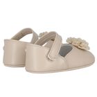 Baby Girls Ivory Pre Walker Shoes, 4, hi-res