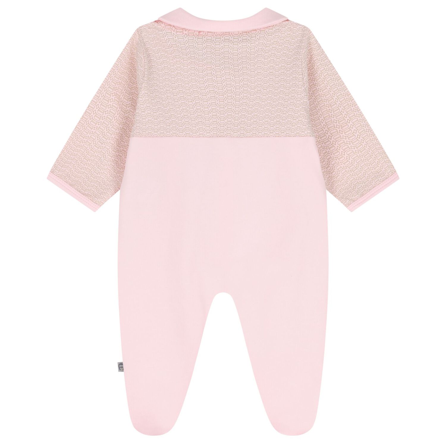 Baby Girls Pink & Gold Logo Babygrow Gift Set, 3, hi-res