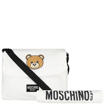 Ivory Teddy Bear Baby Changing Bag