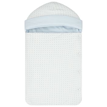 Emporio Armani مدس أولاد بالشعار باللون الأزرق, 1 مدس أولاد بالشعار باللون الأزرق