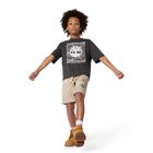 Boys Grey Logo T-Shirt, 1, hi-res