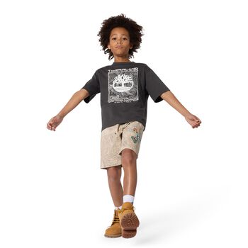 Boys Grey Logo T-Shirt