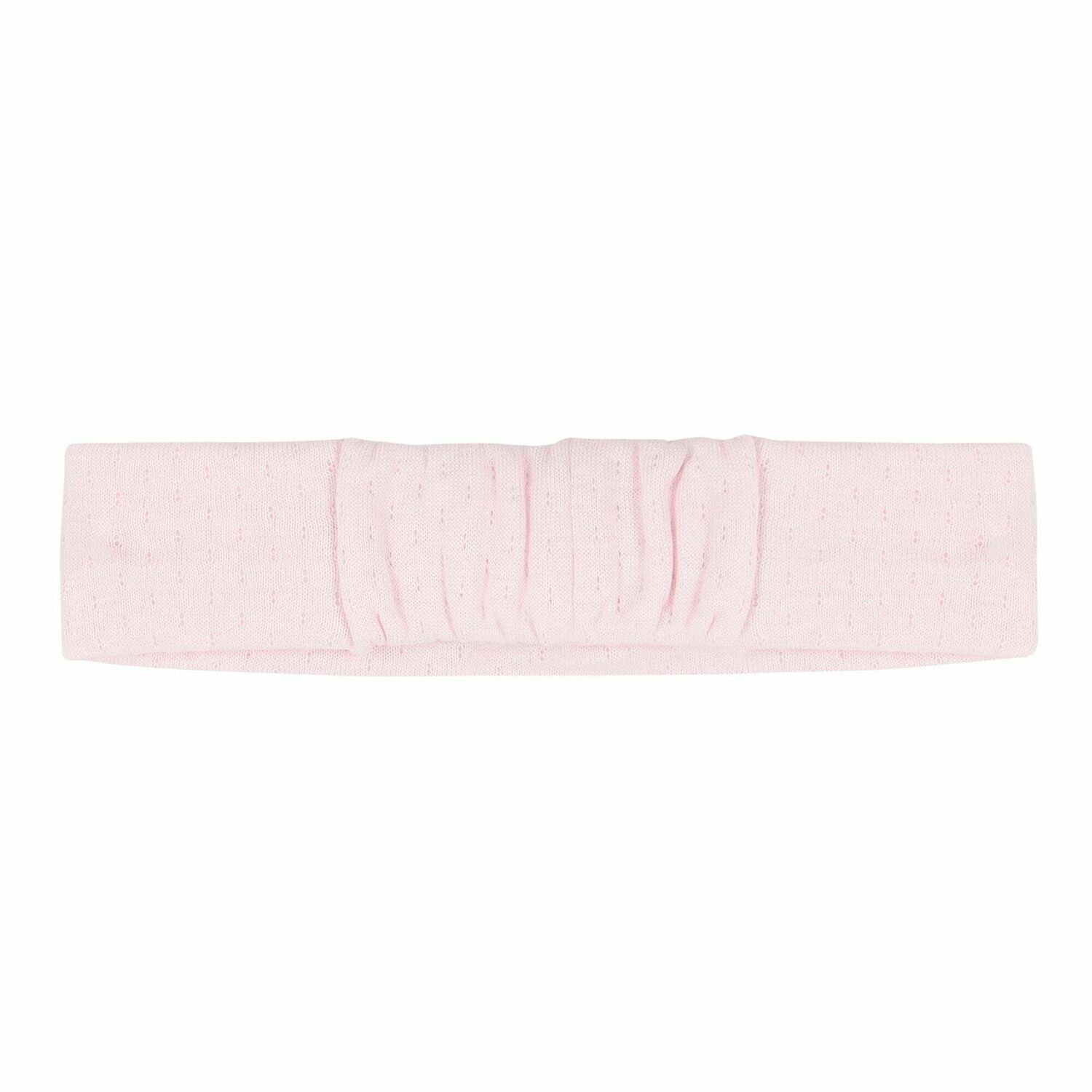 Baby Girls Pink Bow Headband, 1, hi-res
