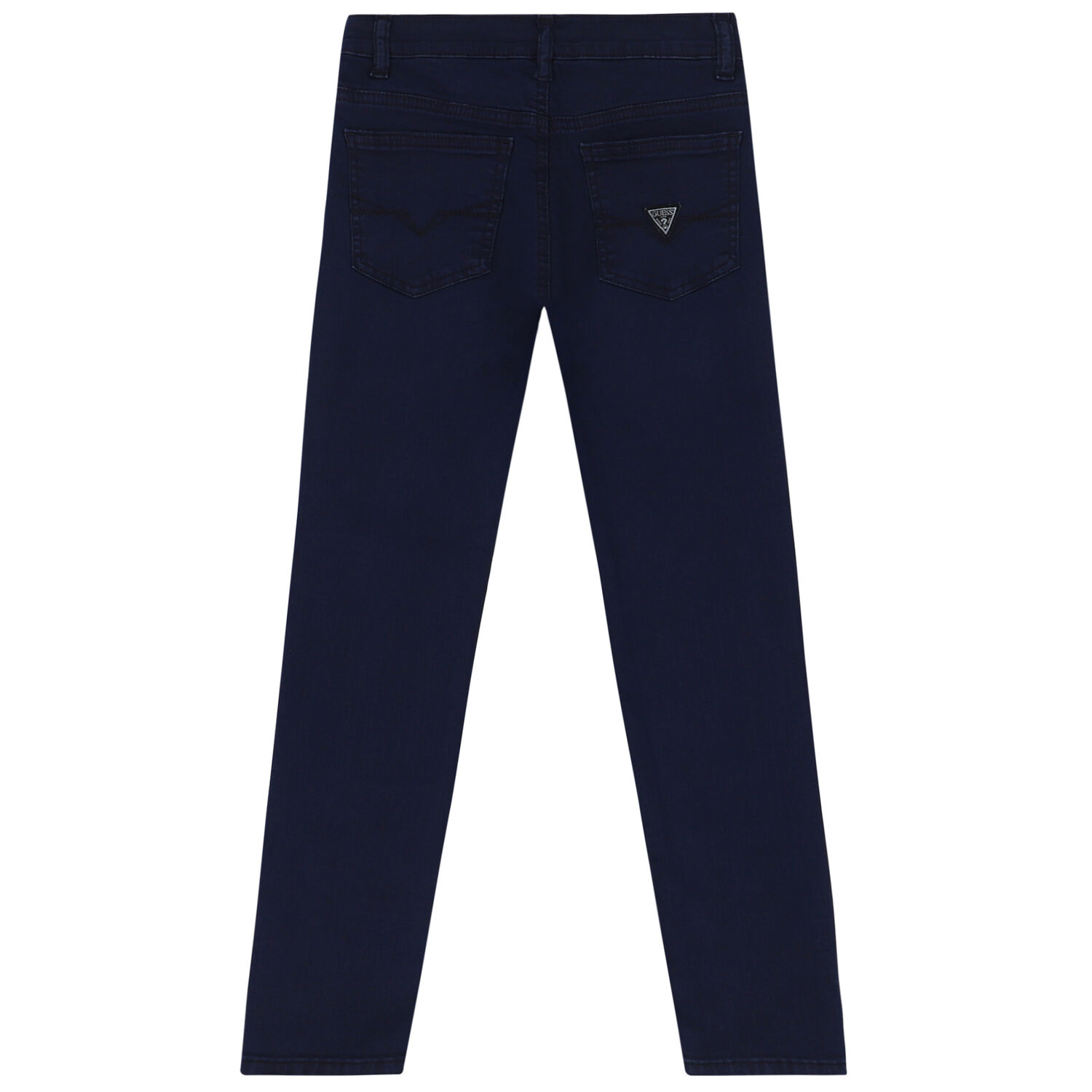 Boys Navy Logo Jeans, 1, hi-res