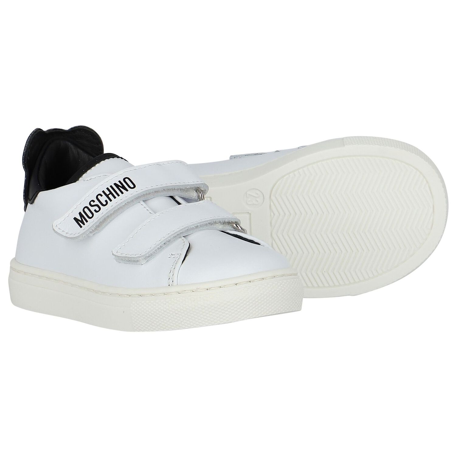 White Teddy Bear Trainers, 1, hi-res image number null