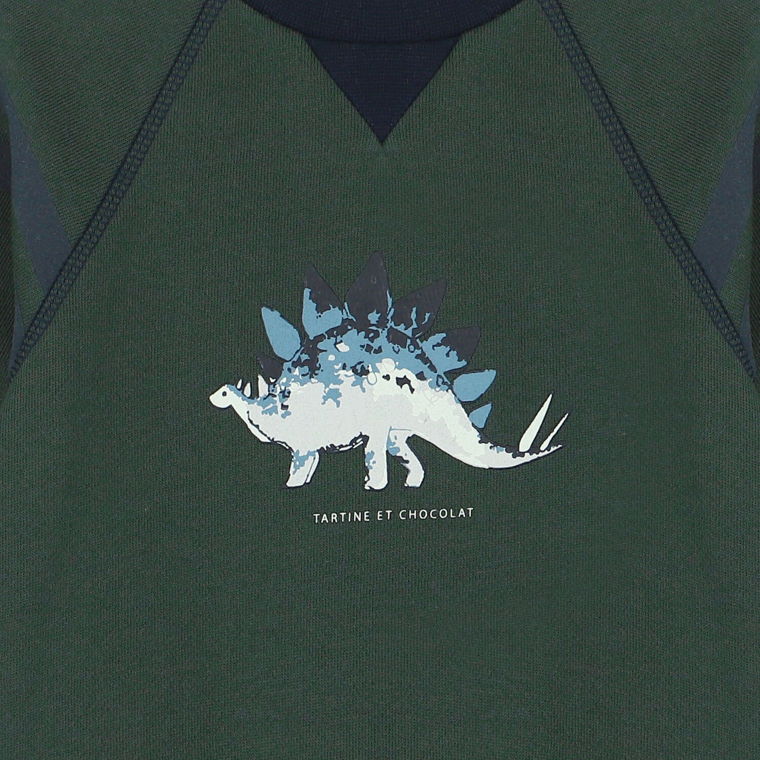 Baby Boys Green Dinosaur Sweatshirt, 1, hi-res