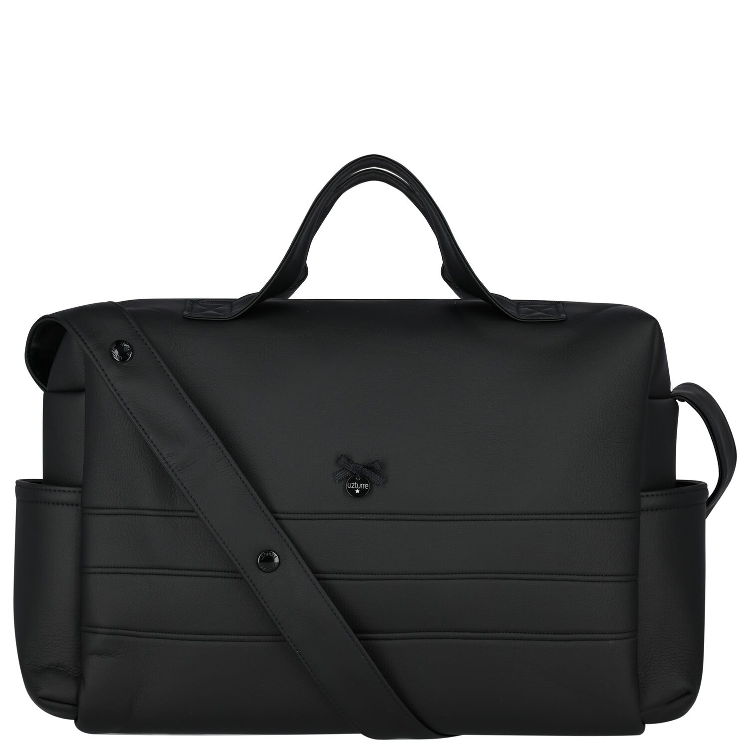 Uzturre Black Baby Changing Bag Junior Couture