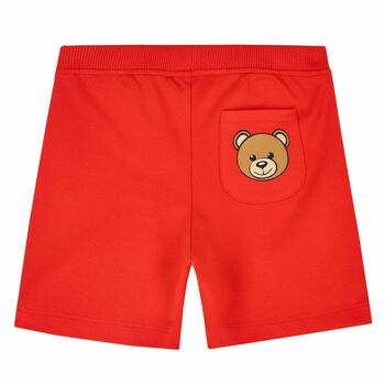 Red Logo Shorts