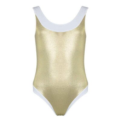 Girls Gold Swimsuit