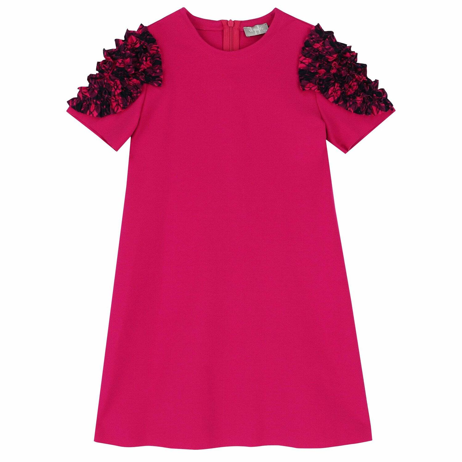 Il Gufo Girls Pink Ruffle Dress | Junior Couture USA