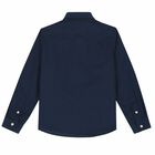 Boys Navy Logo Shirt, 1, hi-res