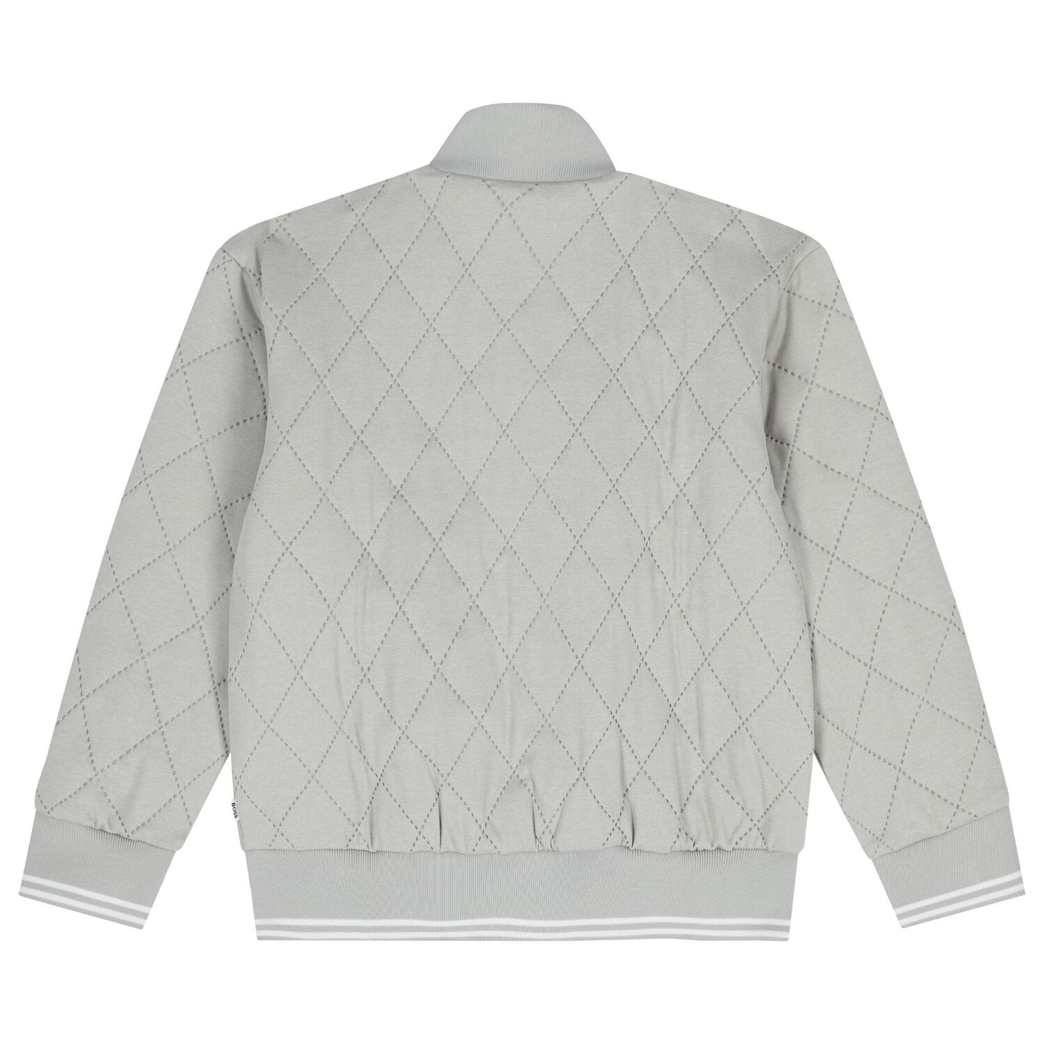 توب اولاد بسحاب بالشعار باللون الرمادى , 1, hi-res