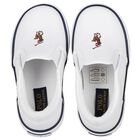 Boys White Logo Trainers, 1, hi-res