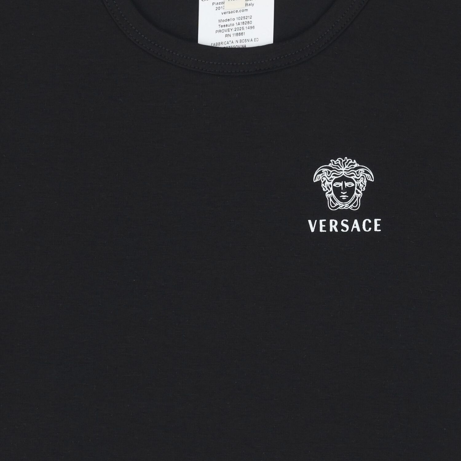 White & Black Medusa Logo T-Shirts ( 2-Pack ), 1, hi-res