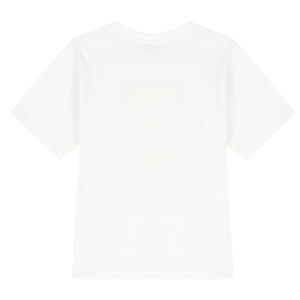 White Teddy Logo T-Shirt