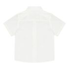 Younger Boys White & Blue Shorts Set, 1, hi-res