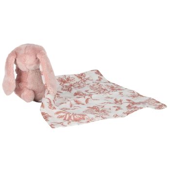Baby Girls Pink Rabbit Comforter