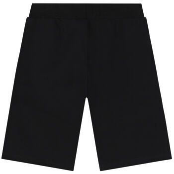 Boys Black Logo Shorts