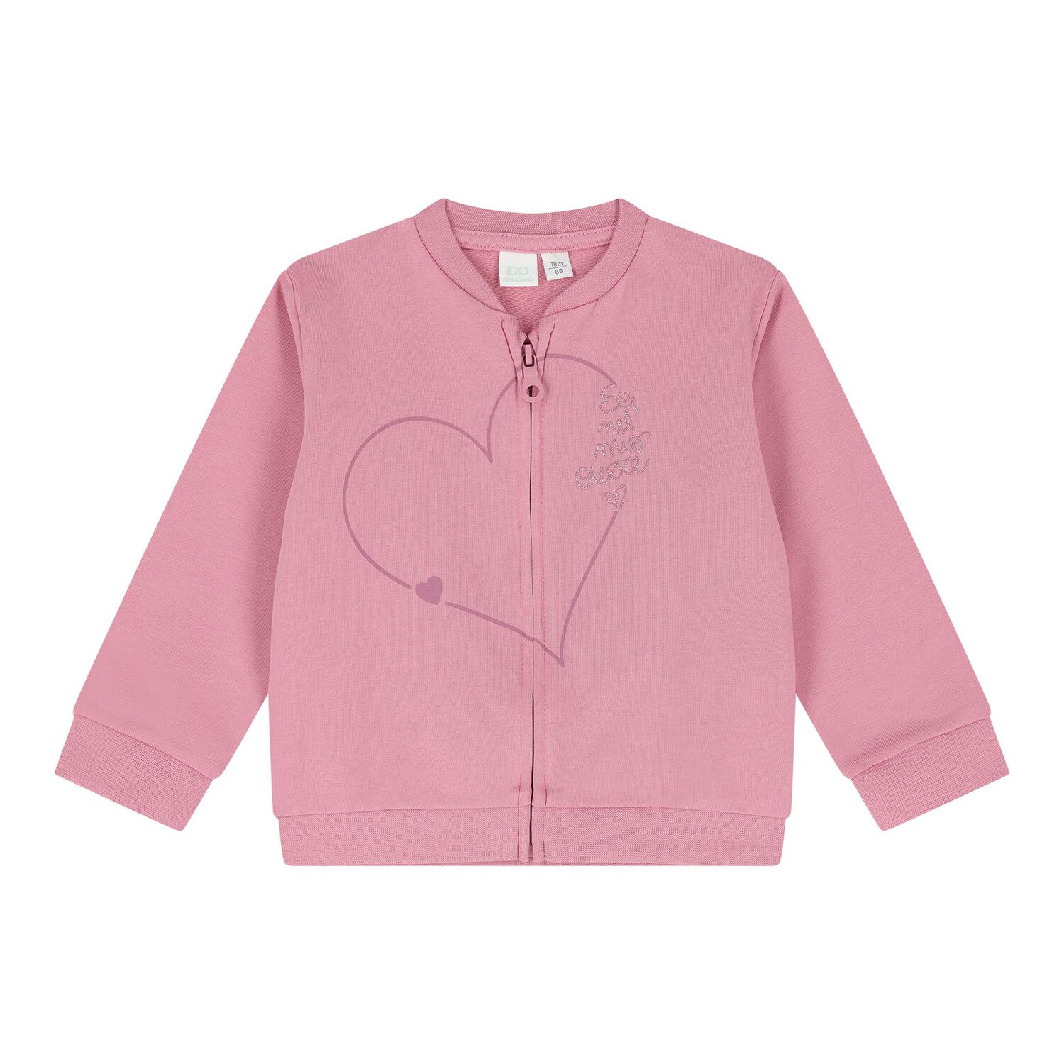 Baby Girls Pink Heart Leggings Set, 1, hi-res