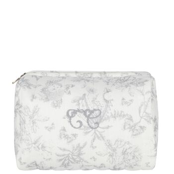 Baby Ivory & Grey Wash Bag