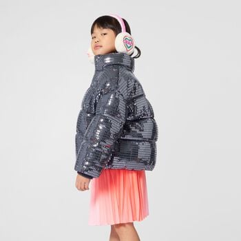 Girls Pink Pleated Skirt