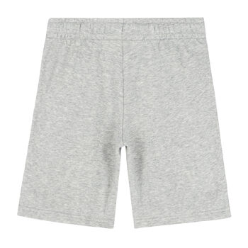 Boys Grey Logo Shorts