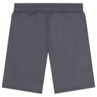 Boys Grey Messi Shorts, 1, hi-res